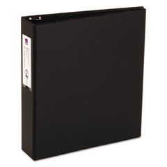 Avery® Economy Non-View Binder with Round Rings, 11 x 8 1/2, 2" Capacity, Black