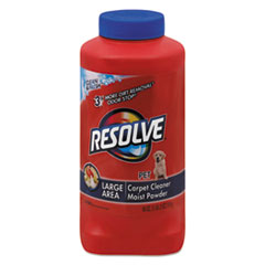 RESOLVE® Pet Carpet Cleaner Moist Powder, Fresh, 18oz Canister, 6/Carton