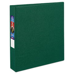 Avery® Heavy-Duty Binder with One Touch EZD Rings, 11 x 8 1/2, 1 1/2" Capacity, Green