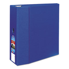 Avery® Heavy-Duty Binder with One Touch EZD Rings, 11 x 8 1/2, 5" Capacity, Blue