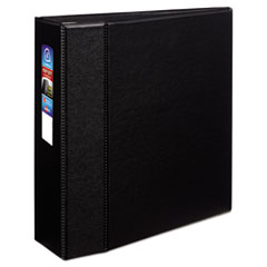 Avery® Heavy-Duty Binder with One Touch EZD Rings, 11 x 8 1/2, 4" Capacity, Black
