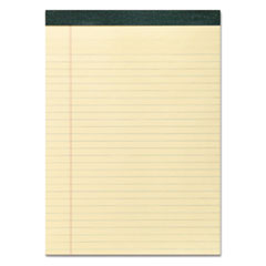 Roaring Spring® Recycled Legal Pad, Wide/Legal Rule, 40 Canary-Yellow 8.5 x 11 Sheets, Dozen