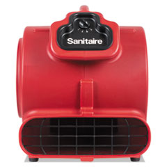 Sanitaire® DRY TIME Air Mover, 3758 fpm, Red, 20 ft Cord
