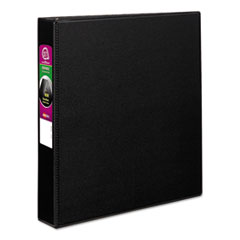 Avery® Durable Binder with Slant Rings, 11 x 8 1/2, 1 1/2", Black