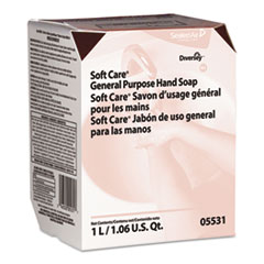 Diversey™ Soft Care General Purpose Hand Soap, Floral, 1.06 qt, 12/Carton