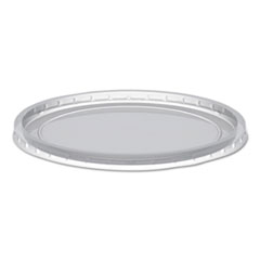 Anchor Packaging MicroLite Deli Tub Lid, Inside-Cap Fit, Fits 8-32 oz Containers, 4.56" Diameter x 0.26"h, Clear, Plastic, 500/Carton