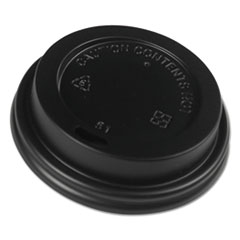 Picture of Black Lid for Coffee Cup. Links to Hot cups and Lids