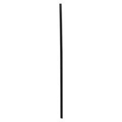 Boardwalk® Cocktail Straws, 8", Polypropylene, Black, 5,000/Carton