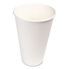 Boardwalk® Paper Hot Cups, 16 oz, White, 1000/Carton