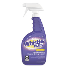 Diversey™ Whistle Plus Multi-Purpose Cleaner and Degreaser, Citrus, 32 oz Spray Bottle, 8/Carton