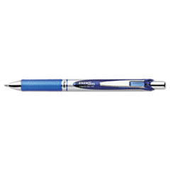 pentel retractable energel rtx 7mm barrel gel liquid pen ink pk usa gray