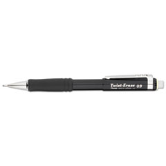 Pentel® Twist-Erase III Mechanical Pencil, 0.9 mm, Black Barrel