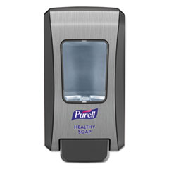 PURELL® FMX-20 Soap Push-Style Dispenser, 2,000 mL, 4.68 x 6.6 x 11.66, Graphite, 6/Carton