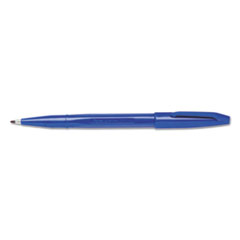 Pentel Arts® Sign Pen Fine Point Color Marker, Bullet Tip, .7mm, Blue Barrel/Ink, Dozen