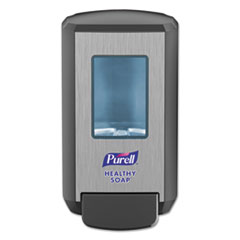 PURELL® CS4 Soap Push-Style Dispenser, 1,250 mL, 4.88 x 8.8 x 11.38, Graphite