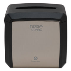 Dixie® Tabletop Napkin Dispenser, 7.6 x 6.1 x 7.2, Stainless