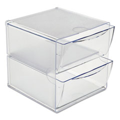 deflecto® Stackable Cube Organizer