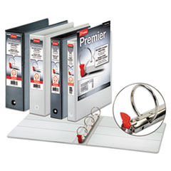 Cardinal® Premier Easy Open® ClearVue™ Locking Round Ring Binder
