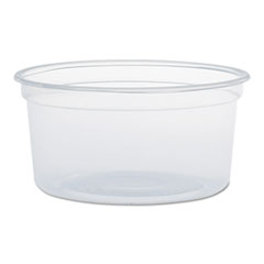 Dart® MicroGourmet Food Containers, 12 oz, Clear, 500/Carton
