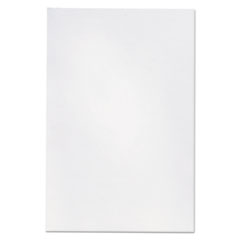 Universal® Loose White Memo Sheets, 4 x 6, Unruled, Plain White, 500/Pack