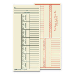 TOPS™ Time Clock Cards