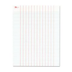 TOPS™ Data Pad with Plain Column Headings, Data/Lab-Record Format, 13 Columns, 8.5 x 11, White, 50 Sheets