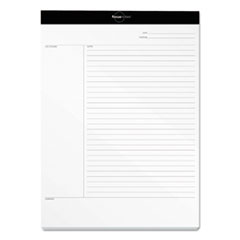 TOPS™ FocusNotes Legal Pad, Meeting-Minutes/Notes Format, 50 White 8.5 x 11.75 Sheets