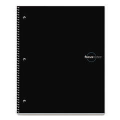 TOPS™ FocusNotes Notebook, 1-Subject, Lecture/Cornell Rule, Blue Cover, (100) 11 x 9 Sheets