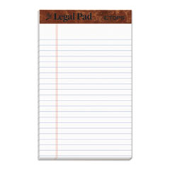 TOPS™ "The Legal Pad" Ruled Perforated Pads, Narrow Rule, 50 White 5 x 8 Sheets, Dozen