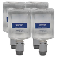 Georgia Pacific® Professional Pacific Blue Ultra Foam Soap Manual Dispenser Refill, Antimicrobial, Unscented, 1,200 mL, 4/Carton