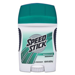Speed Stick® Deodorant, Unscented, 1.8 oz, White, 12/Carton