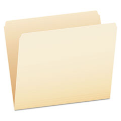 Pendaflex® Manila File Folders, Straight Tabs, Letter Size, 0.75" Expansion, Manila, 100/Box
