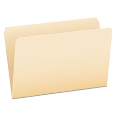 Pendaflex® Manila File Folders, Straight Tabs, Legal Size, 0.75" Expansion, Manila, 100/Box