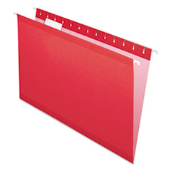Pendaflex® Colored Reinforced Hanging Folders, Legal Size, 1/5-Cut Tabs, Assorted Colors, 25/Box