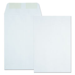 Quality Park™ Catalog Envelope, 24 lb Bond Weight Paper, #1, Square Flap, Gummed Closure, 6 x 9, White, 500/Box