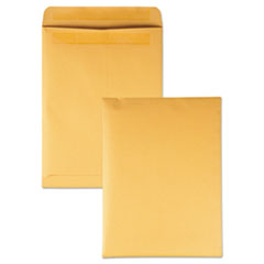 Quality Park™ Redi-Seal Catalog Envelope, #10 1/2, Cheese Blade Flap, Redi-Seal Closure, 9 x 12, Brown Kraft, 250/Box