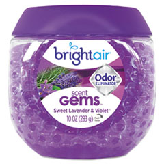 BRIGHT Air® Scent Gems Odor Eliminator, Sweet Lavender and Violet, 10 oz Jar