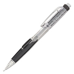 Pentel® Twist-Erase CLICK Mechanical Pencil, 0.7 mm, HB (#2), Black Lead, Black Barrel