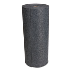 HOSPECO® SureGrip Absorbent Adhesive Floor Mat, Indoor/Outdoor, 34" x 100 ft, Gray
