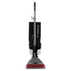 Sanitaire® TRADITION Upright Vacuum SC689A, 12" Cleaning Path, Gray/Red/Black