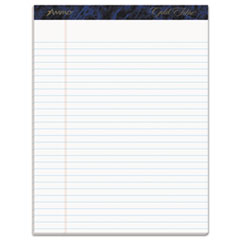 Ampad® Gold Fibre Quality Writing Pads, Wide/Legal Rule, 50 White 8.5 x 11.75 Sheets, Dozen