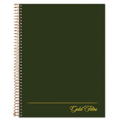 Ampad® Gold Fibre Wirebound Project Notes Book, 1-Subject, Project-Management Format, Green Cover, (84) 9.5 x 7.25 Sheets