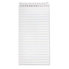 Ampad® Earthwise by Ampad Recycled Reporter's Notepad, Gregg Rule, White Cover, 70 White 4 x 8 Sheets