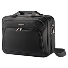 Samsonite® Xenon 3 Toploader Briefcase, Fits Devices Up to 15.6", Polyester, 16.5 x 4.75 x 12.75, Black