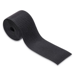 D-Line® Cable Grip Strip, 3" Wide x 10 ft Long, Black