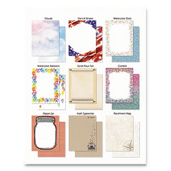Astrodesigns® Pre-Printed Paper