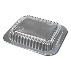 Durable Packaging Dome Lids for 1 lb Oblong Containers, 5.13 x 4.13, Clear, Plastic, 1,000/Carton