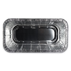 Durable Packaging Aluminum Steam Table Pans, One-Third Size—80 oz., 3.31" Deep, 6.5 x 12.53, 100/Carton