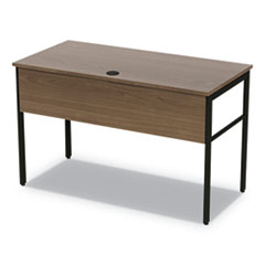 Linea Italia® Urban Series Desk Workstation, 47.25" x 23.75" x 29.5", Natural Walnut
