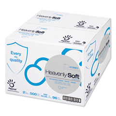 Papernet® Heavenly Soft Toilet Tissue, Septic Safe, 2-Ply, White. 4.1" x 146 ft, 500 Sheets/Roll, 96 Rolls/Carton